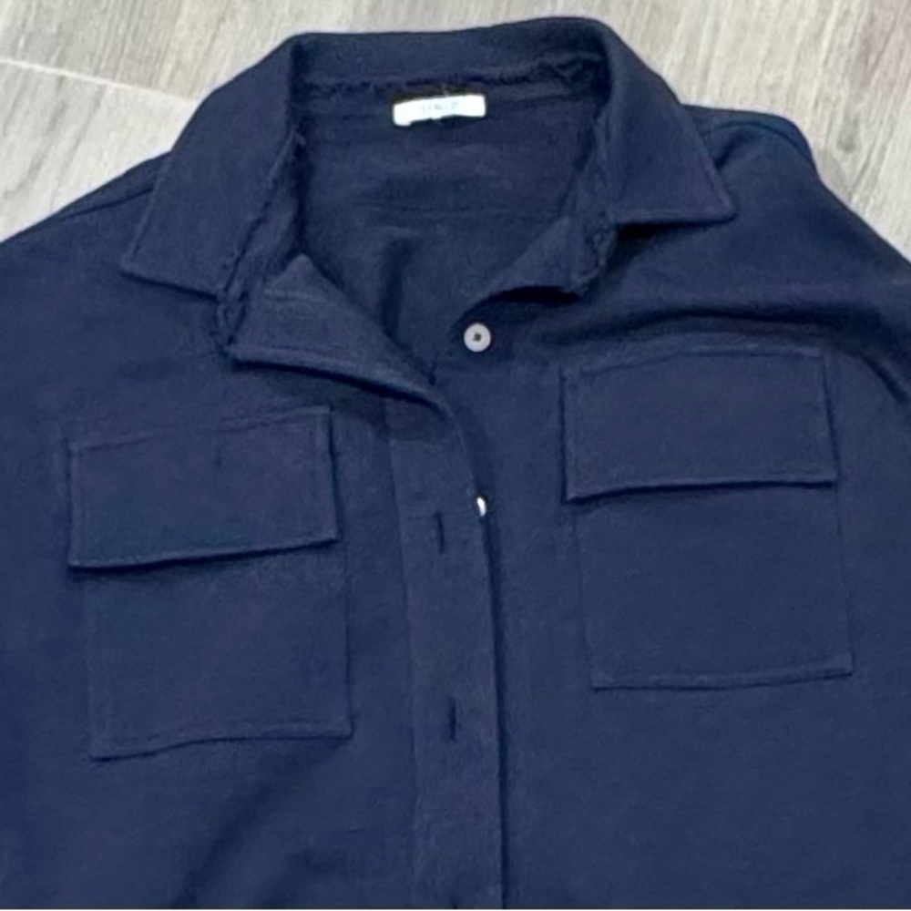 Leallo perfect layering French Terry jacket - Picture 3 of 4